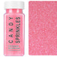 Pink Sprinkles, Light Pink Sanding Sugar Crystals, 4.6 oz Edible Sparkling Sugar for Baking Topping, Cupcakes, Cookies, Ice Crea