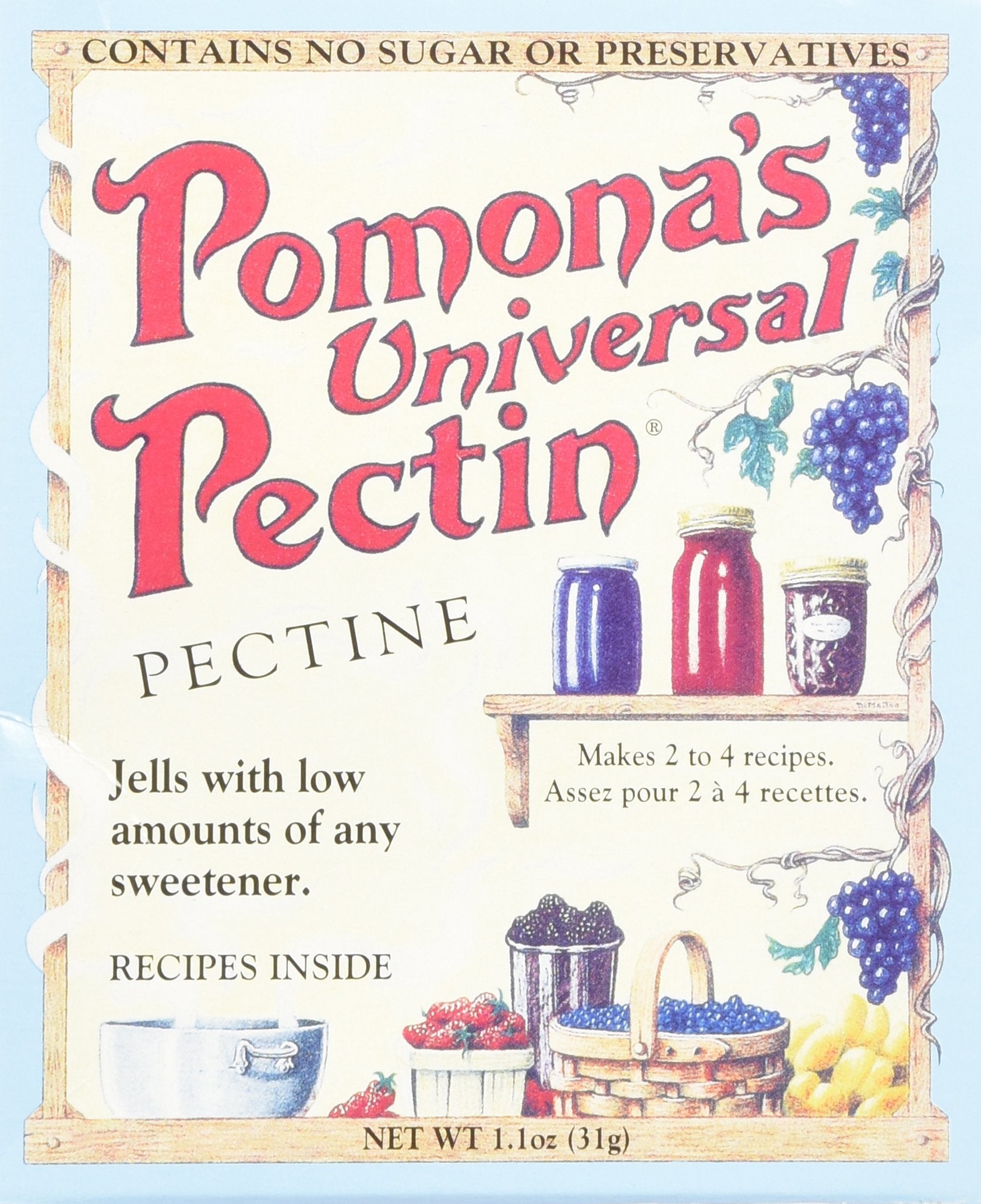 Pomonas Universal Pectin Fruit & Vegetable Concentrate, 1.1 Oz
