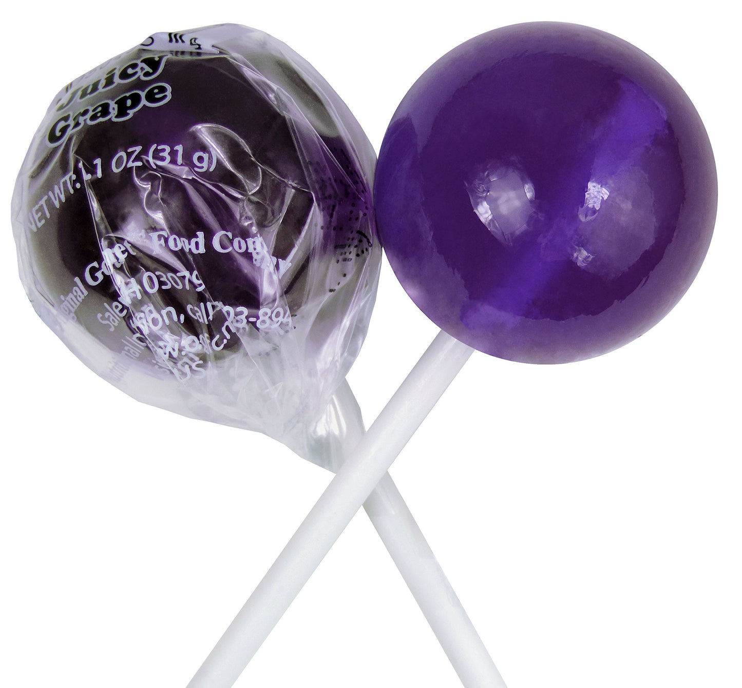 Original Gourmet Lollipops, Juicy Grape, 30 Count, Pack of 1