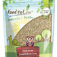 Food to Live Amaranth Flakes, 4 Pounds - Flaked Whole Amaranth Seeds, Vegan. Natural Thickener. Good Source of Protein. Great Al