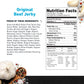 Original Beef Jerky By Country Archer, 100% Grass-Fed, Gluten Free, Protein Snacks, 2.5 Ounces, 4 Pack