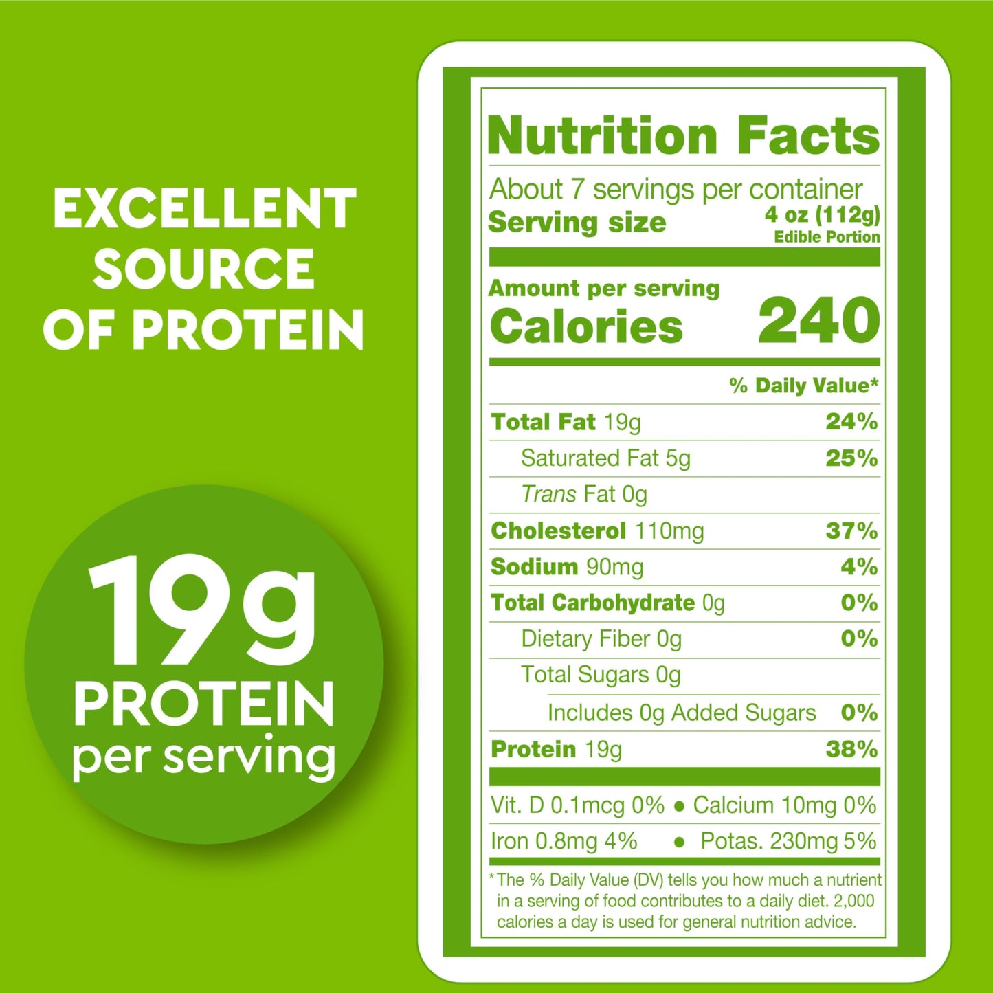 Just Bare All Natural Fresh Chicken Thighs | Family Pack | No Antibiotics Ever | Bone-In | 2.25 LB