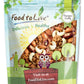 Food to Live - Mixed Raw Nuts, 2 Pounds Cashews, Brazil Nuts, Walnuts, Almonds, Unsalted, Raw, Kosher, Vegan, Bulk