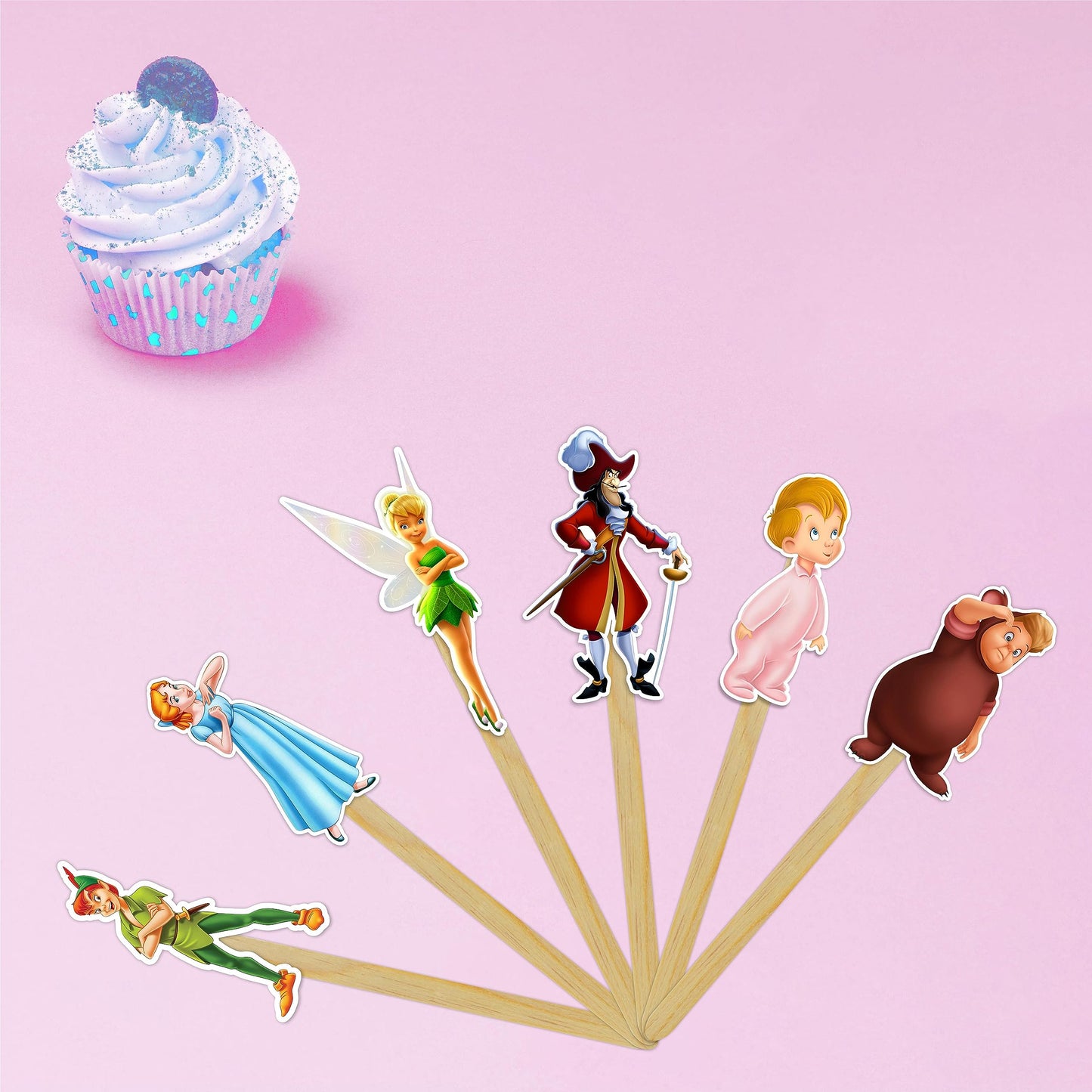 Seyal Petr Pan Cupcake Topper