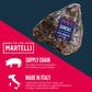 Guanciale from Italy (approx. 4 lbs) - Italian Dry Cured Pork Jowl  MARTELLI - Gluten-Free  Dairy-Free  Lightly Smoked & Aged - Product of Italy