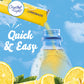 Crystal Light Lemonade Naturally Flavored with other natural flavor Powdered Drink Mix, 120 ct Pack, 4 Boxes of 30 On-the-Go-Pac