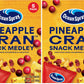 Ocean Spray Pineapple Cran Snack Medley, Cranberry and Pineapple Dried Fruit Snack, 1 Oz Pouches, 5 Count (Pack of 2)