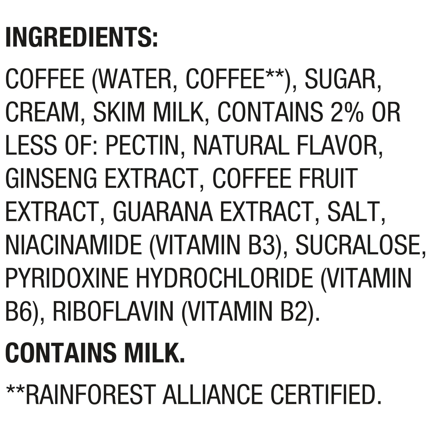 SToK Cold Brew Energy Coffee, Vanilla Cream, 195mg Caffeine, 11 fl oz Cans, 12 Pack, B-Vitamins, Guarana & Ginseng