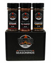 10-42 Steak Seasoning Gift Set - 3 Premium Flavors : All Purpose, Steak, Coffee Rub | Gourmet Meat Seasoning Dry Rub | Barbecue 