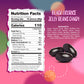 Old-Fashioned Black Licorice Jelly Beans Candy Gluten-Free Vegan 3 Pound Bag