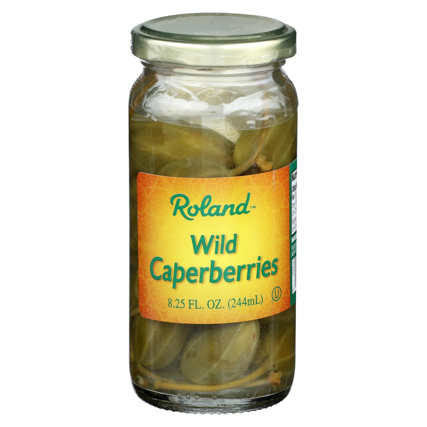 ROLAND Caper Berries, 8.25 FZ