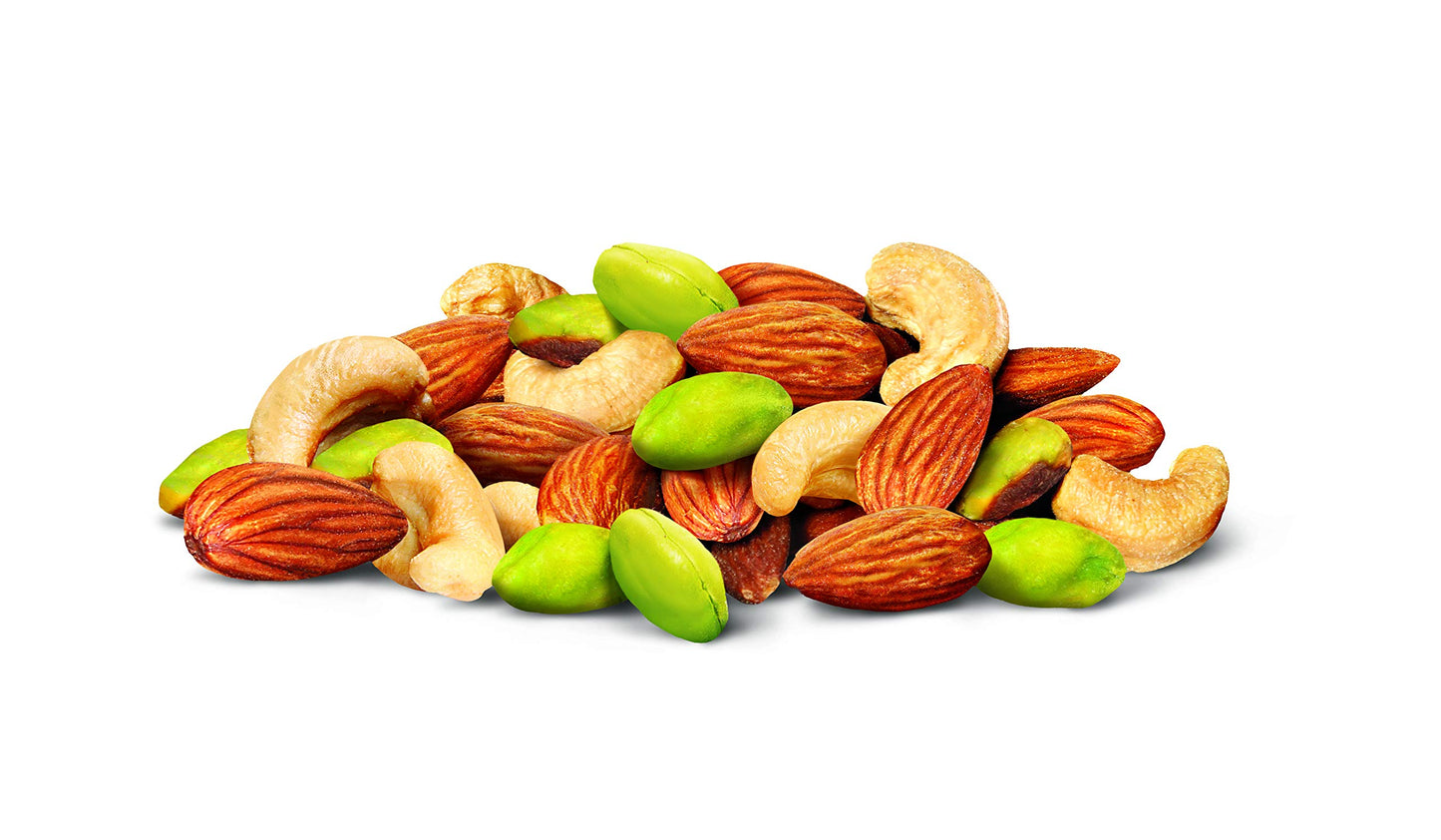 Setton Farms Pistachio Nut Blend Value Bag With Almonds, Pistachios And Cashews, 8 Oz Resealable Pouch