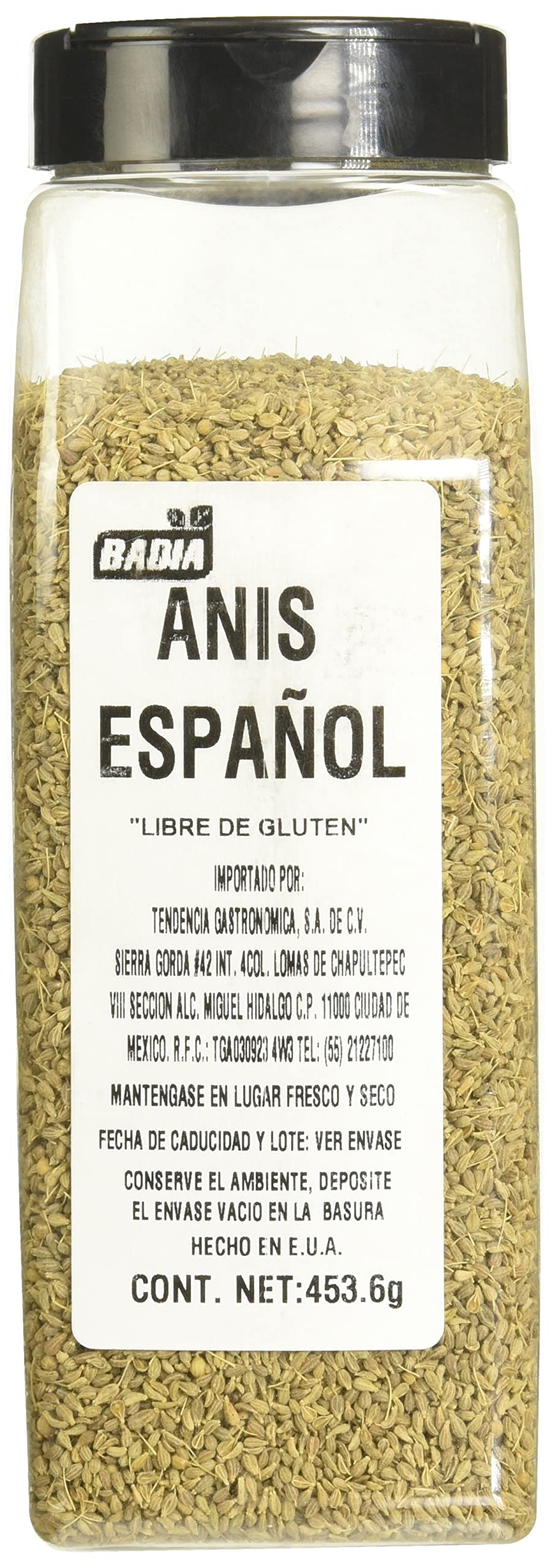 Badia Anise Seed, Whole Anise Seeds, 16 Oz - Premium Spice For Cooking & Baking, Sweet Licorice Flavor