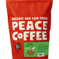 Peace Coffee Colombia Single Origin Coffee | 5 lb Whole Bean Medium Roast | Organic Fair Trade | Smooth, Crisp Flavor | Shade Gr