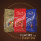 Lindt LINDOR 70% Extra Dark Chocolate Truffles  Dark Chocolate Candy with Smooth  Melting Truffle Center  Great for Gift Giving  5.1 oz. Bag (6 Pack)