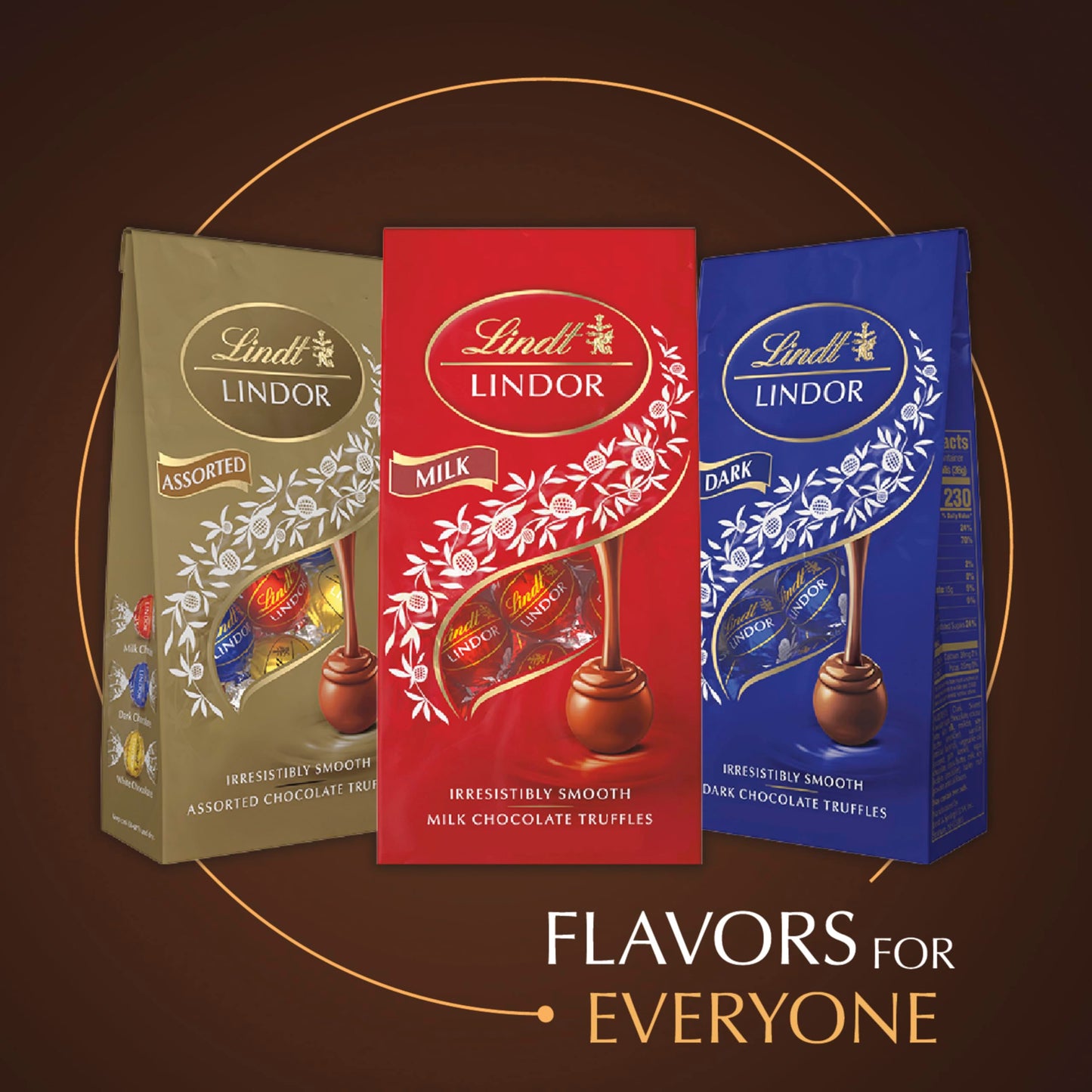 Lindt LINDOR 70% Extra Dark Chocolate Truffles  Dark Chocolate Candy with Smooth  Melting Truffle Center  Great for Gift Giving  5.1 oz. Bag (6 Pack)