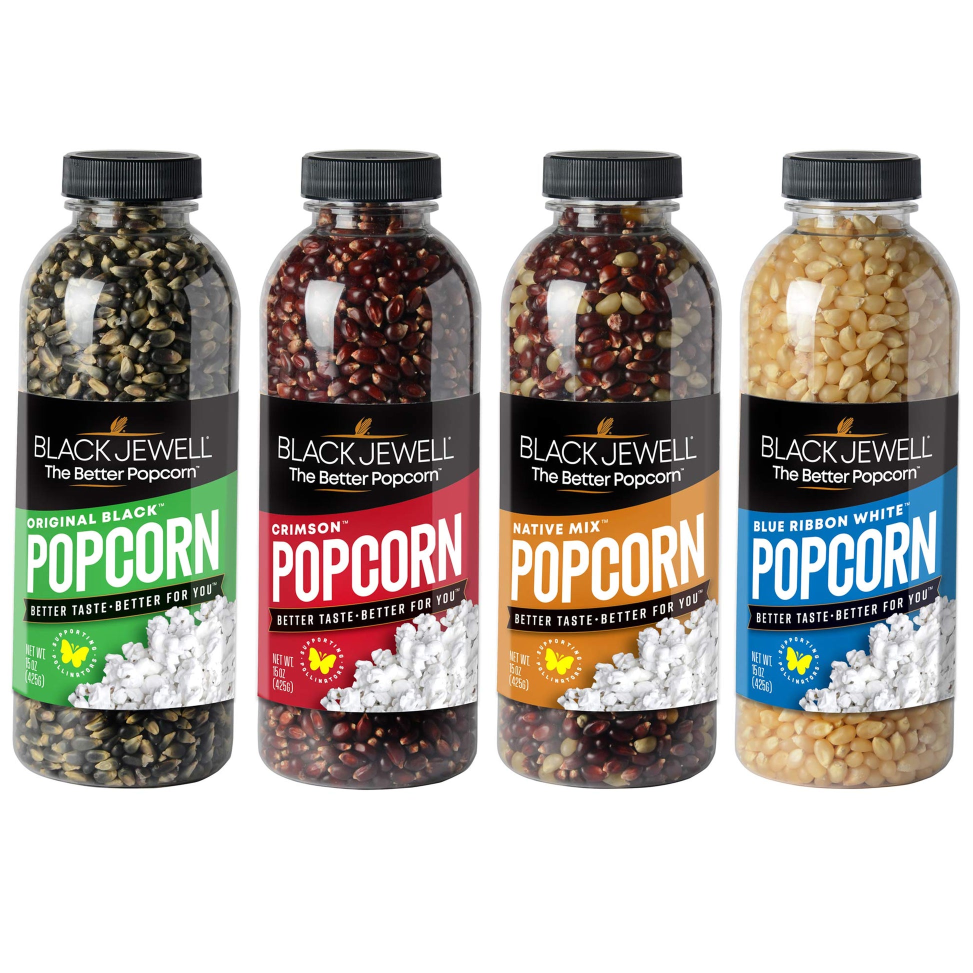 Black Jewell Popcorn Kernels 15 Ounces 15 Ounce (Pack Of 4)
