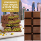 Chobella Dubai Chocolate Bar Pistachio 2 Pack, Enhanced Pistachio Dubai Chocolate Bar With Shredded Phyllo Dough, Viral Knafeh Candy With Kataifi, Gift Box (Total 14 Oz - 400 G)