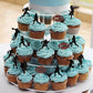 36 Pcs Rugby Ball Cupcake Toppers Football Players Sport Cupcake Picks Super Rugby Sports Theme Baby Shower Birthday Party Cake