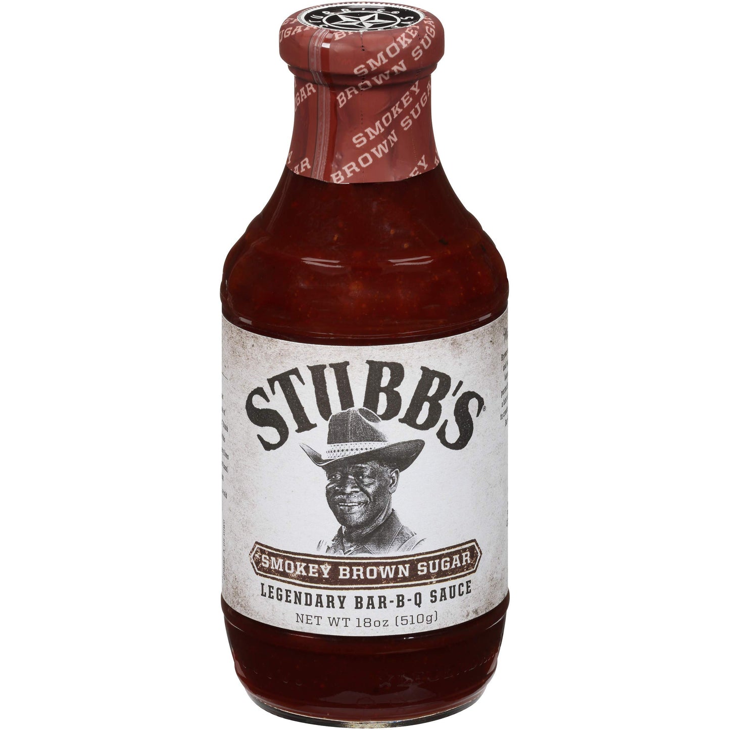 Stubbs Smokey Brown Sugar BBQ Sauce, 18 oz, Pack of 1, Sweet Flavor