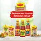 Maggi Hot & Sweet Tomato Chilli Sauce, Perfect Blend Of Tomatoes & Chillies, 200 Gram Bottle