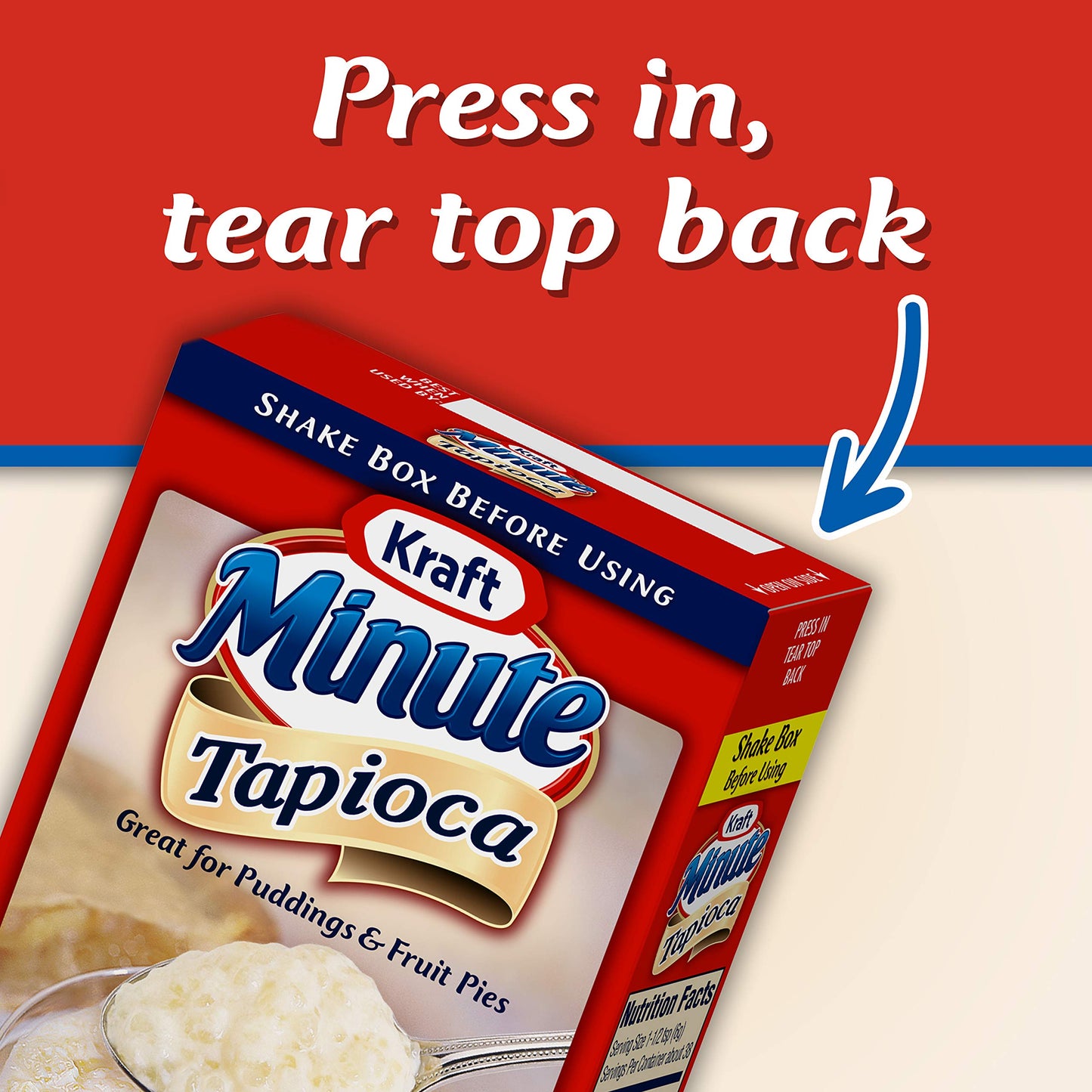 Kraft Minute Tapioca, 8-Ounce Units (Pack of 12)