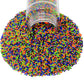 Mystic Sprinkles Halloween Sprinkle Mixes (Fright Night Nonpareils Mix 3.8Oz)