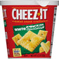 Cheez-It Baked Snack Cheese Crackers in a Cup, White Cheddar, Single Serve, 2.2 oz(Pack of 10)