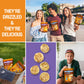 Drizzilicious Mini Rice Cakes Salted Caramel - Rice Crisps, Healthy Snack For Mature-Themeds & Kids, Flavored Rice Cakes, Vegan, Gluten Free, Allergen Free, 90 Calories Per Serving- 4 Oz (Pack Of 6)