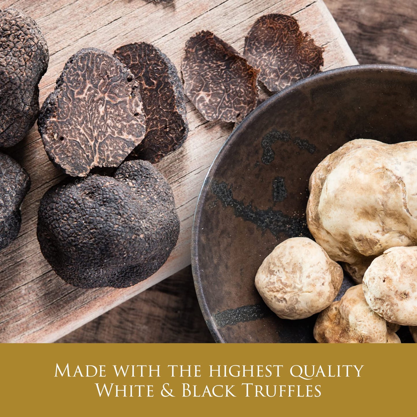 Trufflehunter - English, Black & White Truffle Oil Set - 3.38 Oz X 3