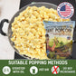 Mushroom Popcorn Kernels By Princeton Popcorn Farm Grown, Non Gmo, Gluten Free Unpopped, Ball Shaped, Old Fashion Popcorn Pops E