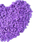 Purple Hearts Sprinkles Cupcake Cake Decoration Cake Cookie Icecream Donut 3.4Oz