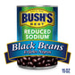 Bush'S Best 15 Oz Canned Reduced Sodium Black Beans, Source Of Plant Based Protein And Fiber, Low Fat, Gluten Free, (Pack Of 12)