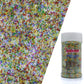 Edible Sanding Sugar Sprinkles for Cookie Decorating, Sugar Sprinkle Mix For Celebration Cakes, Cupcakes, Cookies, 3OZ (Mixed Co
