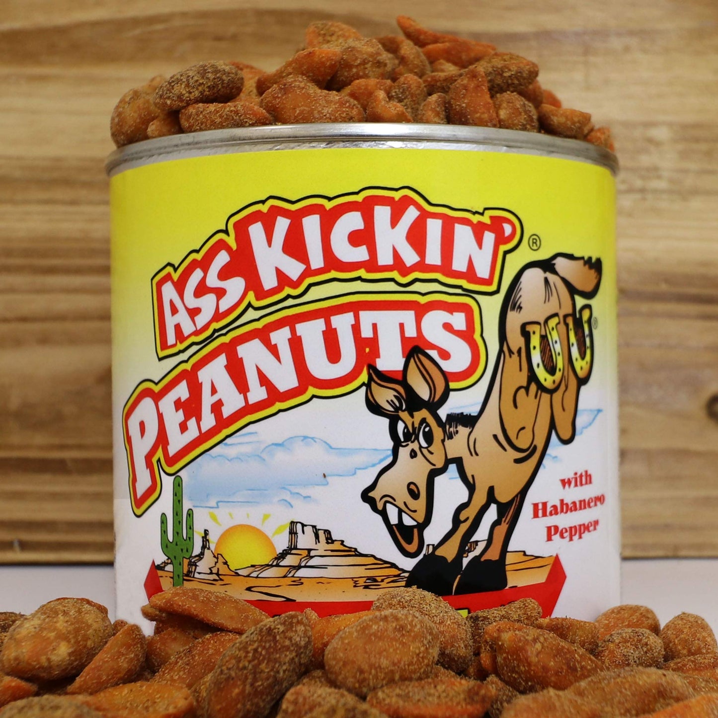 ASS KICKIN Habanero Pepper Hot Peanuts – 3 LB Spicy Gourmet Snack