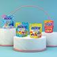 HI-CHEW Variety Mix Bulk, 220+ Pieces, 4 Stand Up Pouches - 13 Flavors Bulk, Sweet and Sour Chewy Candy, Unique Fun Soft - Immen