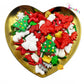 Se Si&Moos Christmas Sprinkles Mix Christmas Cookie Decorations Red Green And White Sprinkles For Cake Decorating Edible Holiday Cookie Decorations Baking Supplies For Holiday 3 Oz (2 Xmas Tree Toppers)