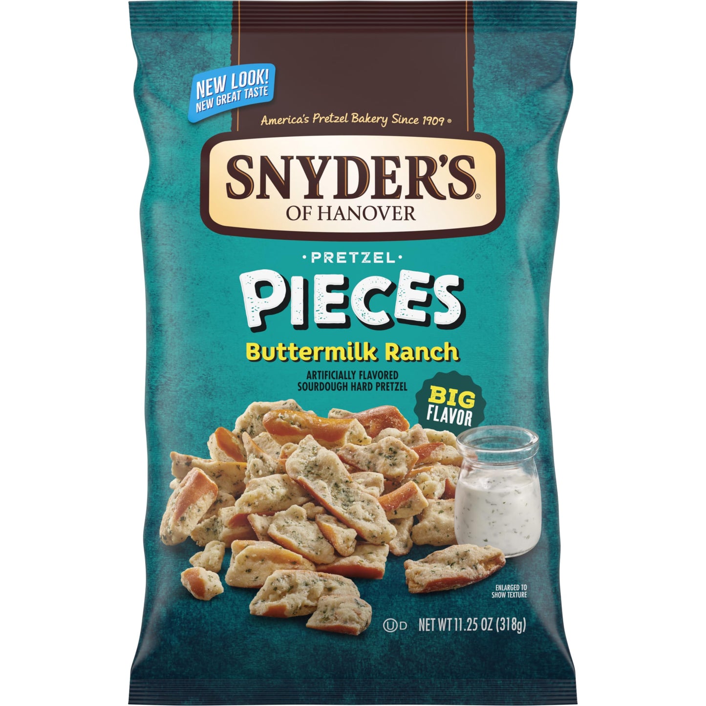 Snyder'S Of Hanover Pretzel Pieces, Buttermilk Ranch, 11.25 Oz
