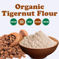 Food to Live Organic Tigernut Flour, 7 Pounds - Nut-Free, High Fiber, Low Carb, Ideal for Baking and Smoothies, Keto and Vegan F