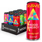 RAVE Mood Energy Drink is Mind Blowingly Different. With Mood-Boosting Functional Mushrooms  Nootropics  Adaptogens & B Vitamins. Experience Mind & Body Rush! 225mg Caffeine - Electrolytes - Zero Calories - 6 Delicious Flavors - 12 fl oz - 12 Pack