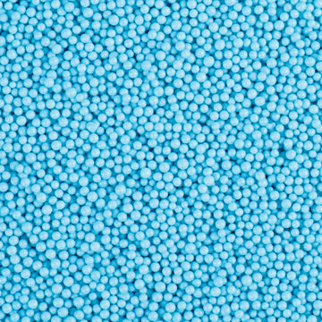 Light Blue Nonpareils Sprinkles - 2mm Edible Mini Pearl Sprinkles for Cake Decorating, Cupcake, Cookie, Baking, Donuts, Ice Crea