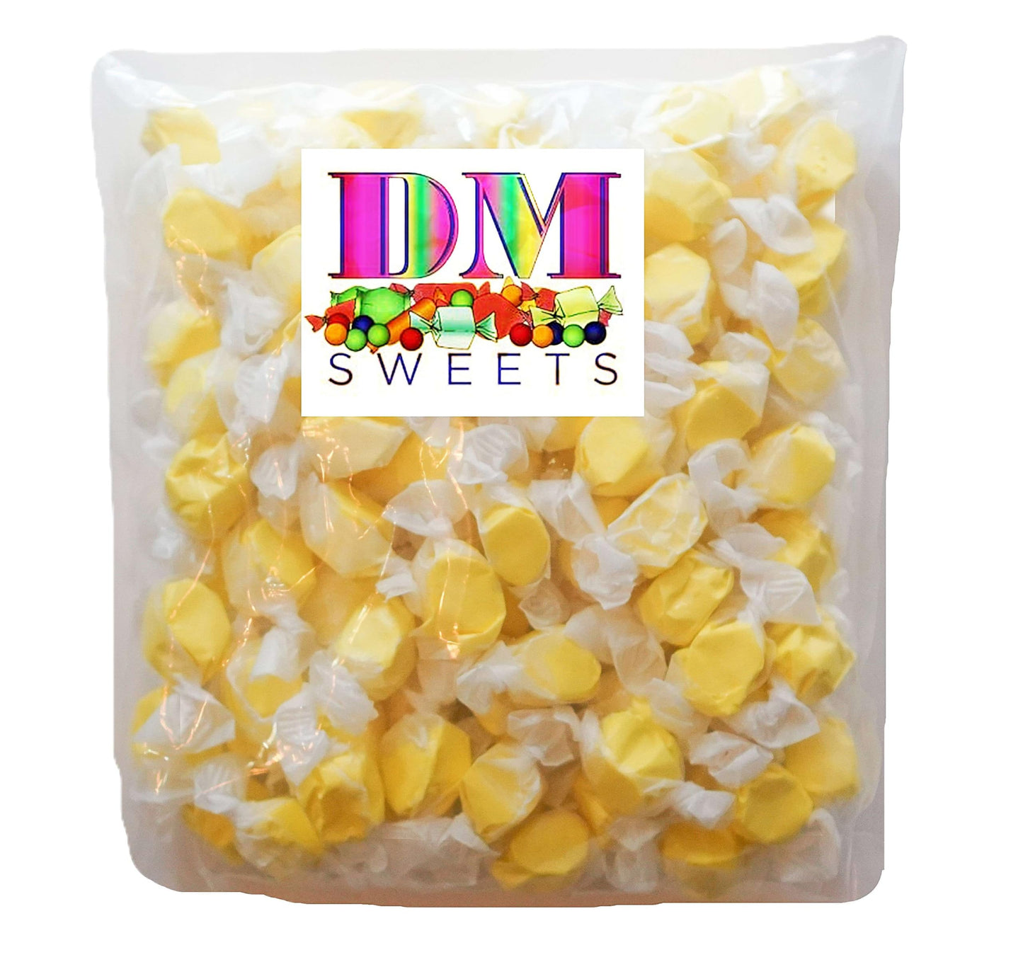 Banana Salt Water Taffy - 24 Oz Of Individually Wrapped Candy Treat Softy And Chewy