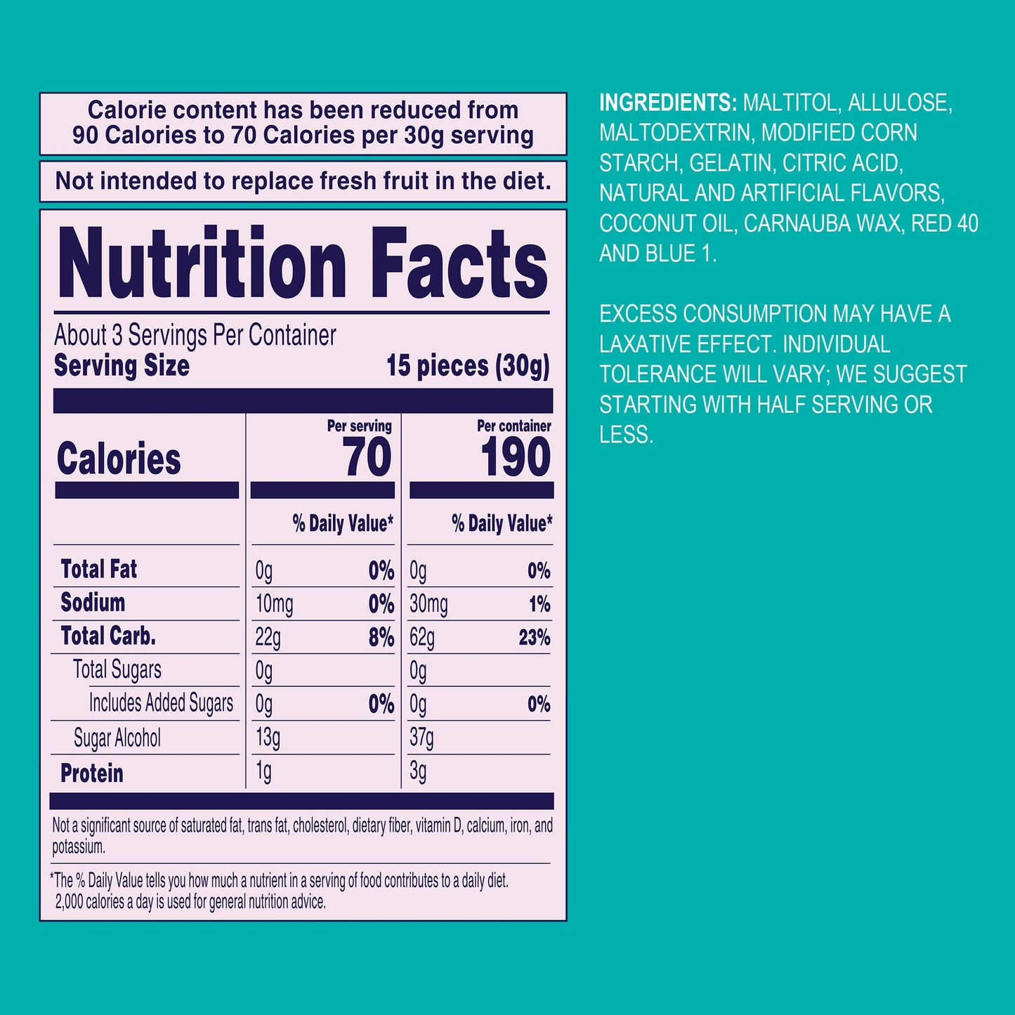 Welch'S Zero Sugar Fruity Bites, Island Fruits Snack Pack, Gluten Free & Sugar Free Snacks, 3Oz Snack Pack (Pack Of 1)