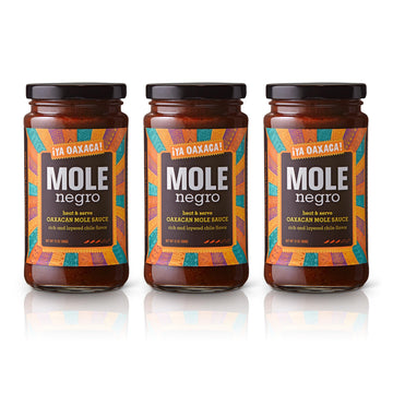 Ya Oaxaca Mole Sauce - Medium Spice - Vegan, Non-GMO, Gluten Free - 12oz (3pk)
