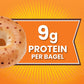 Thomas Onion Bagels, 6 Pre-Sliced Bagels with No High Fructose Corn Syrup, 20 Oz Bag