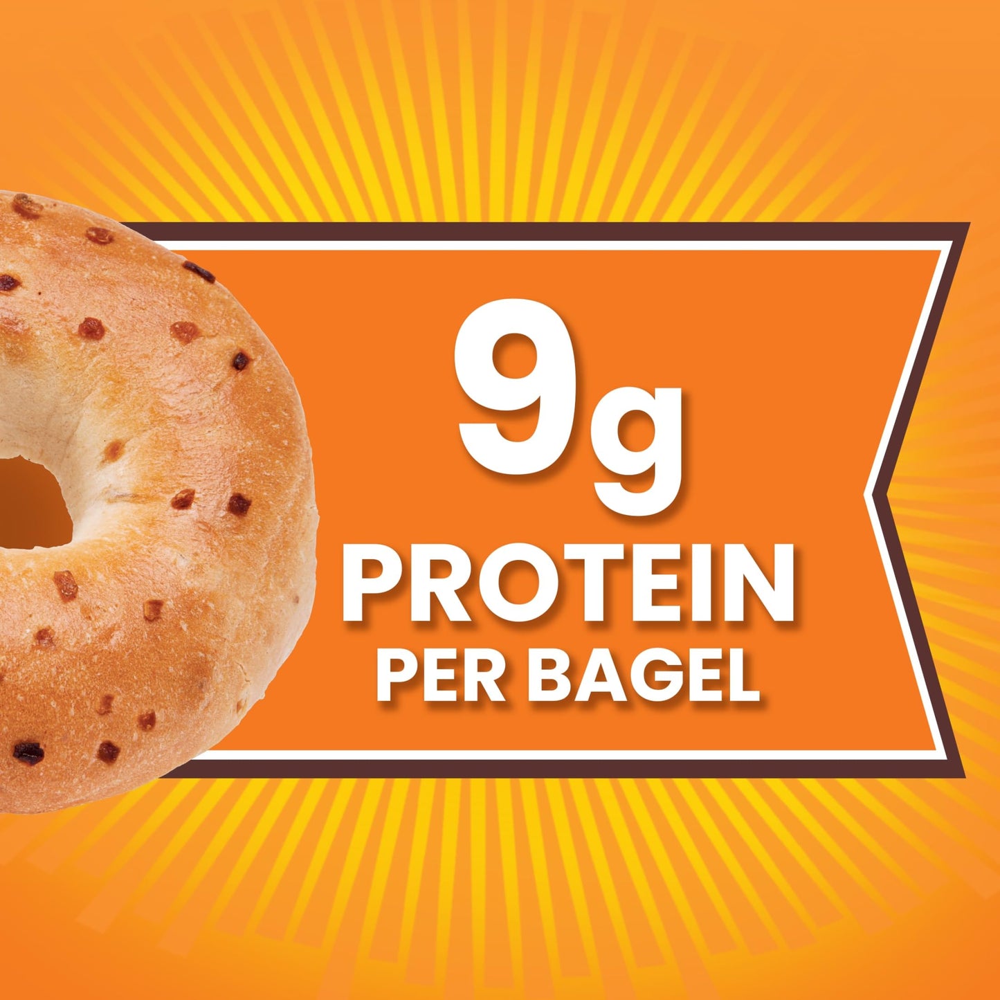 Thomas Onion Bagels, 6 Pre-Sliced Bagels with No High Fructose Corn Syrup, 20 Oz Bag