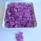SweetGlob Old Fashioned Medium Rock Sugar Candy Gems, Lump Sugar Rock Crystals (1 Pound, Purple Grape)