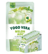 Yogo Vera Melon Ade Korean Drink Pouches - Authentic Korean Convenience Store Beverage With Sweet Melon Flavor  Refreshing Juice Pouch (10 Pack)