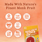 Sugar In The Raw Monk Fruit In The Raw, Natural Monk Fruit Sweetener, Sugar-Free, Gluten Free, Zero Calorie, Vegan Sugar Substit