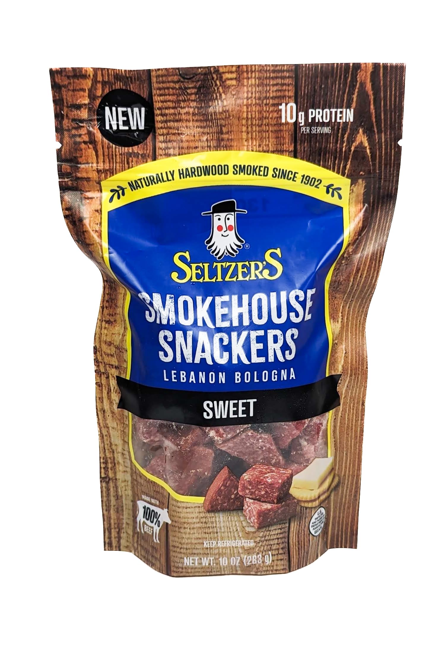 Lebanon Bologna Smokehouse Snackers  Sweet Flavor  10 Oz